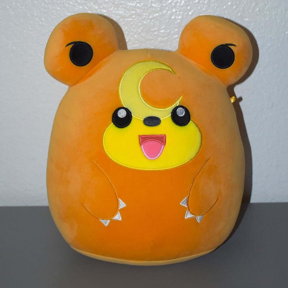 Squishmallow‎ 12” Pokemon Teddiursa Pokémon Center Plush
